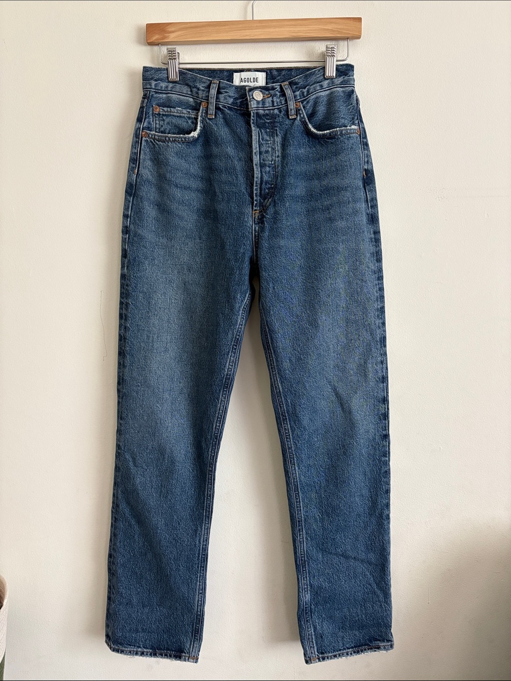 Agolde 90’s Pinch Waist High Rise Straight Size 26 - Picture 5 of 16